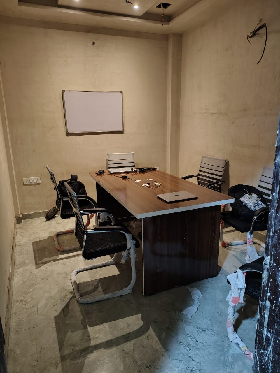 Team brainstorming session